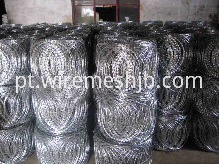 Razor Wire Flat Wrap Coils